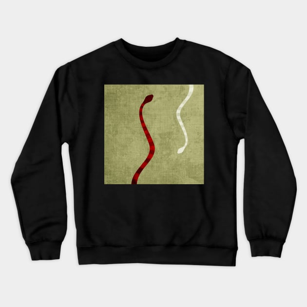 Snake Crewneck Sweatshirt by spellstone.studio